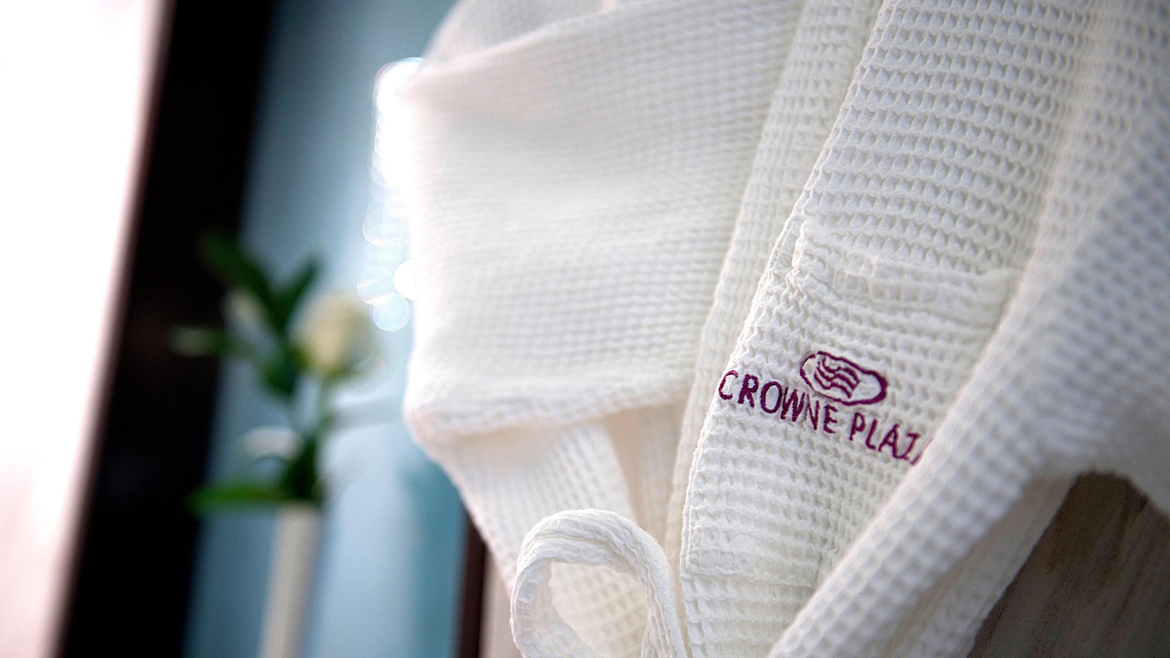 Crowne Plaza Dubai Deira By Ihg Hotel Exterior photo A bathrobe